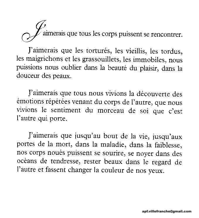 Présentation du recueil de poèmes « Chuchotements jusqu'à la nudité » - APF  France handicap Vaucluse - 84